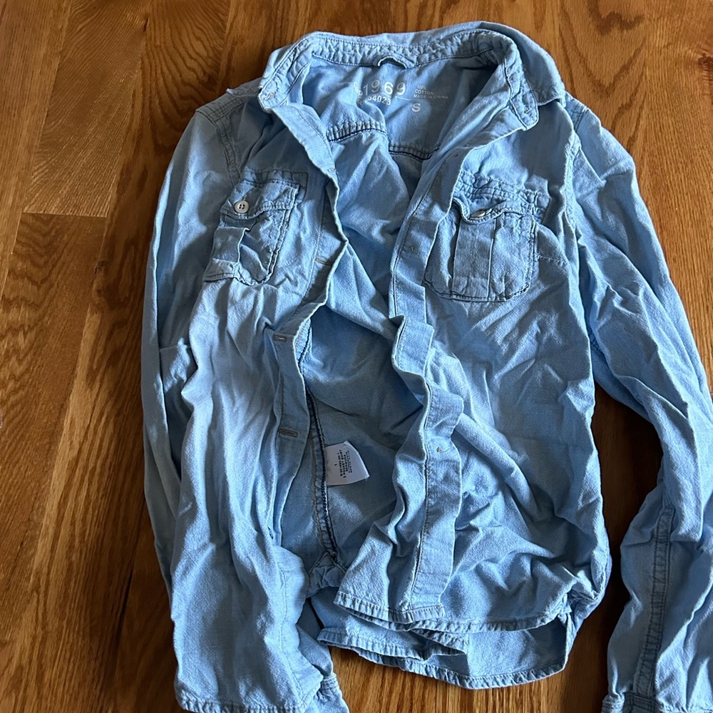 Light Blue Denim Shirt